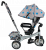 Велосипед детский трехколёсный  TSTX6588 
 - Цвет серый с синими звездами - Картинка #3